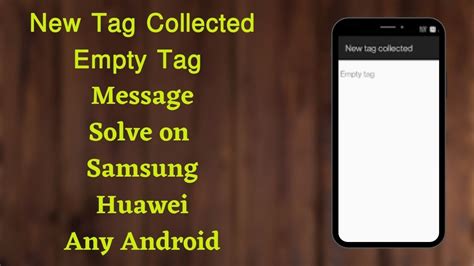 nfc ring android only says empty tag|Error: Tag is invalid .